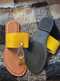 Yellow Sandals