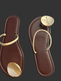 Sandals summer brown and or